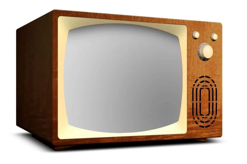 Image of a 1960's TV set