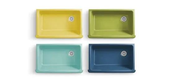 Colordul Kohler Sinks Designed by Jonathan Adler