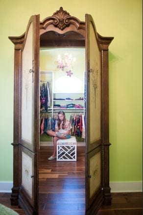 A room inspired by "The Chronicles of Narnia." Photo by Abby Liga for The Wall Street Journal.