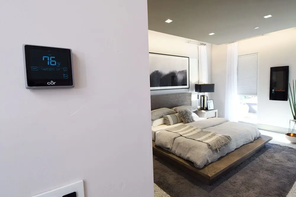 KB Home ProjeKt Master Bedroom with Smart Temperature Controls
