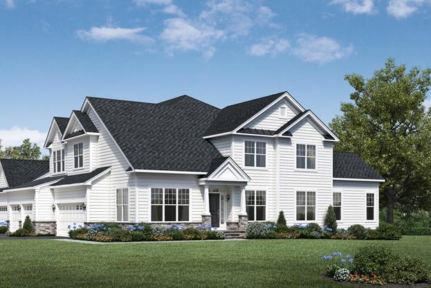 The Braxton Plan by Toll Brothers in the Seaside at Scituate community in Boston, MA