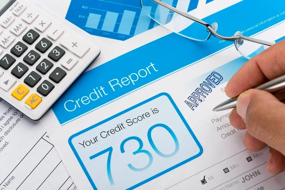 Approved credit report form