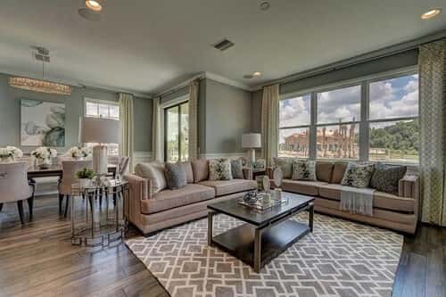 Interior of a new home in Florida