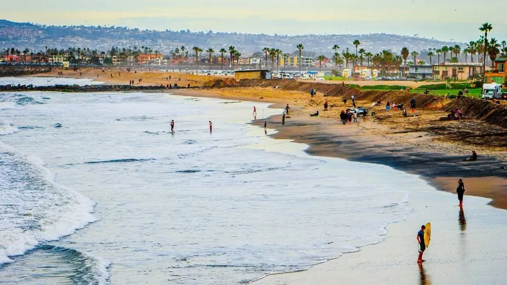San Diego beach