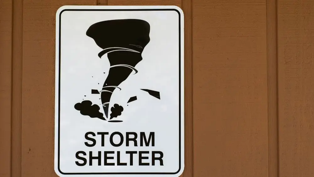 storm shelter