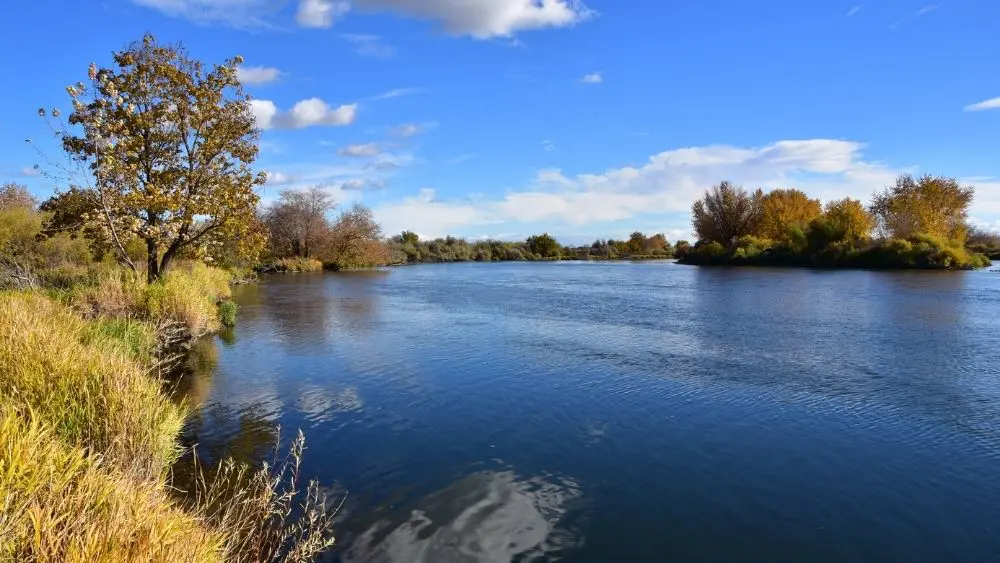 Yakima River in Richland, Washington.