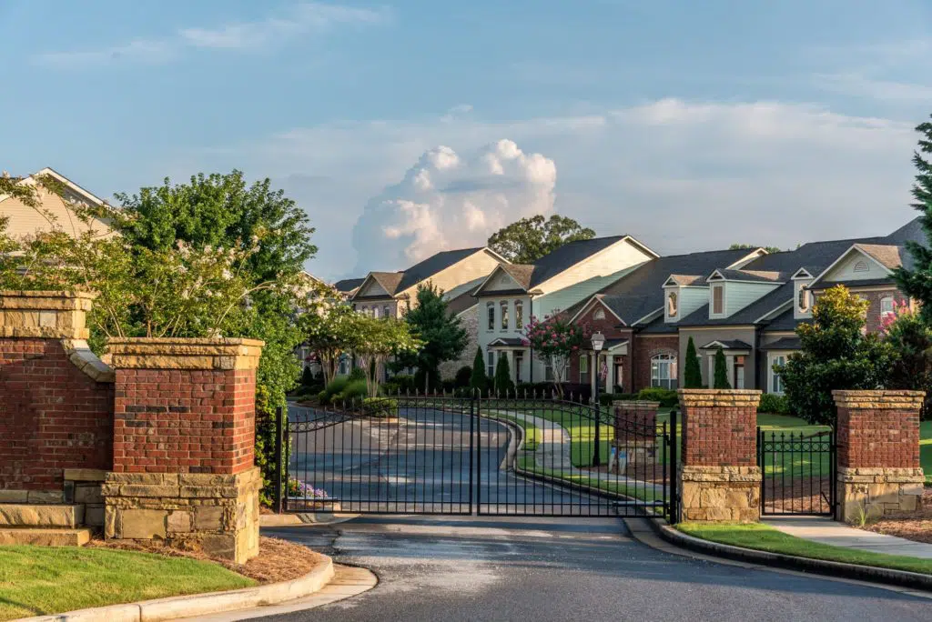 gated community