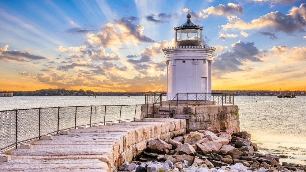 lighthouse in south portland, maine