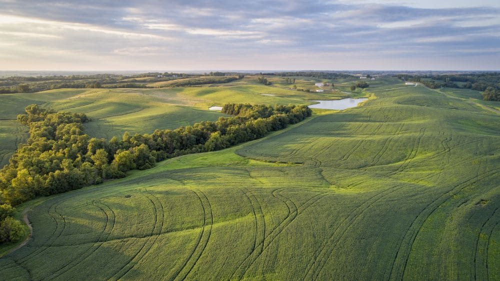 Farm field in Missouri
