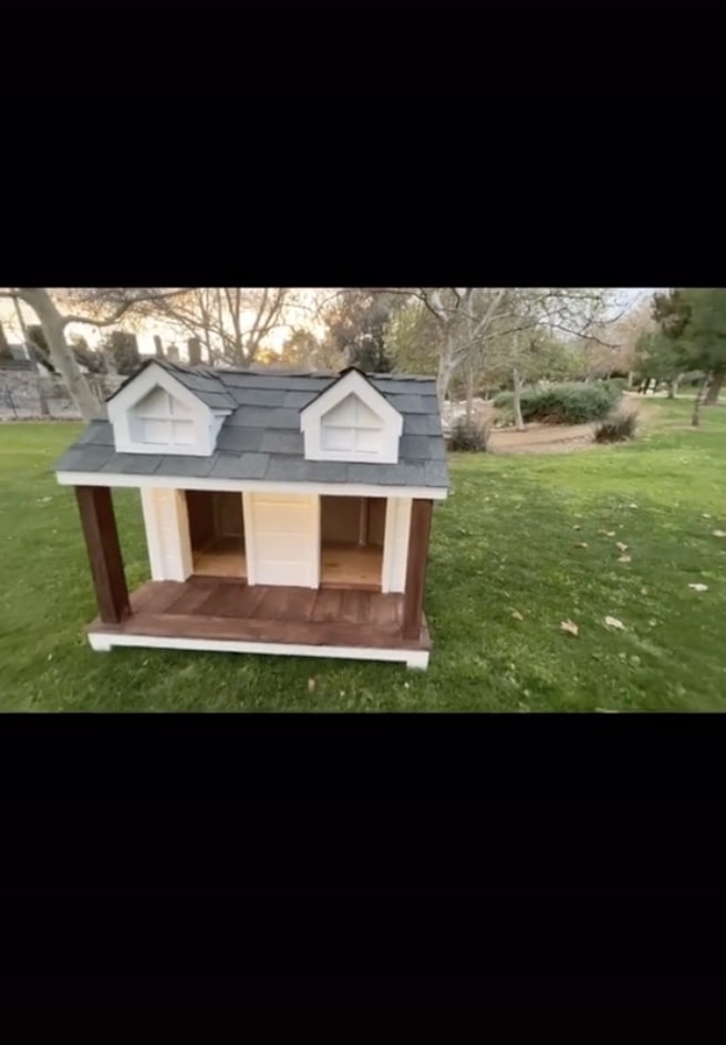 custom outdoor dog house