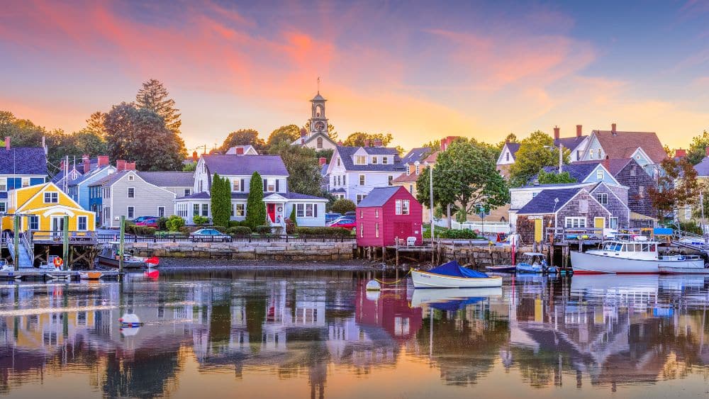 picturesque portsmouth new hampshire townscape