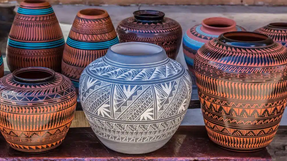 clay pots for sale in Santa Fe, NM
