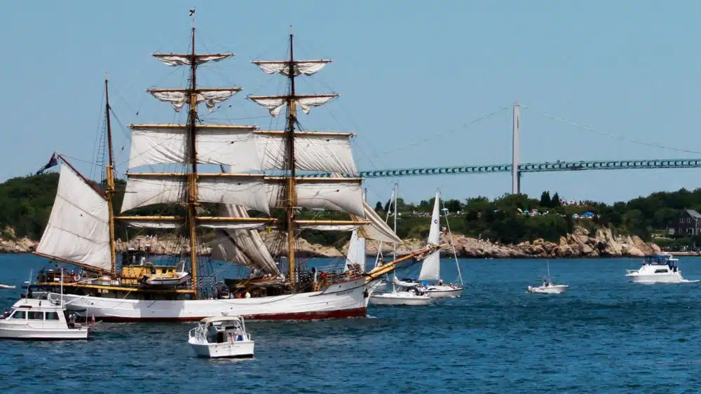 sailboats in Rhode Island
