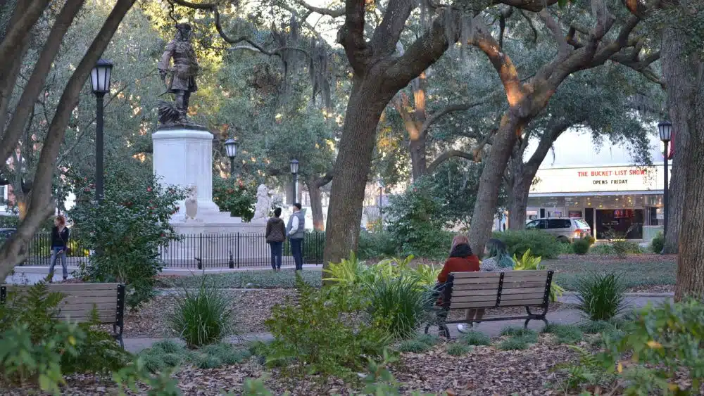 historic park in Savannah, GA