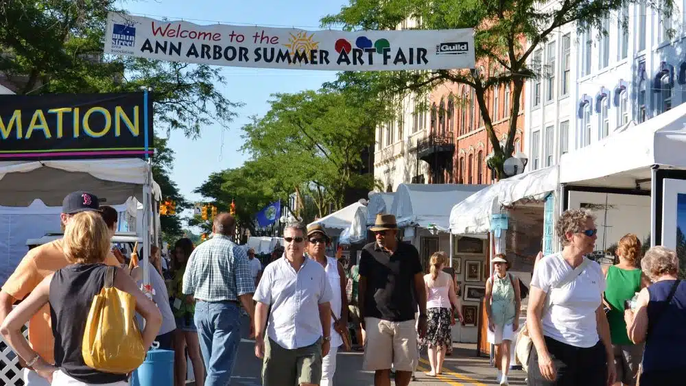 the Ann Arbor Art Fair