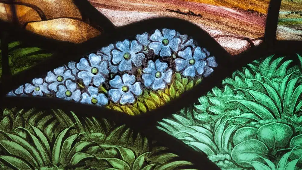 stained glass windows