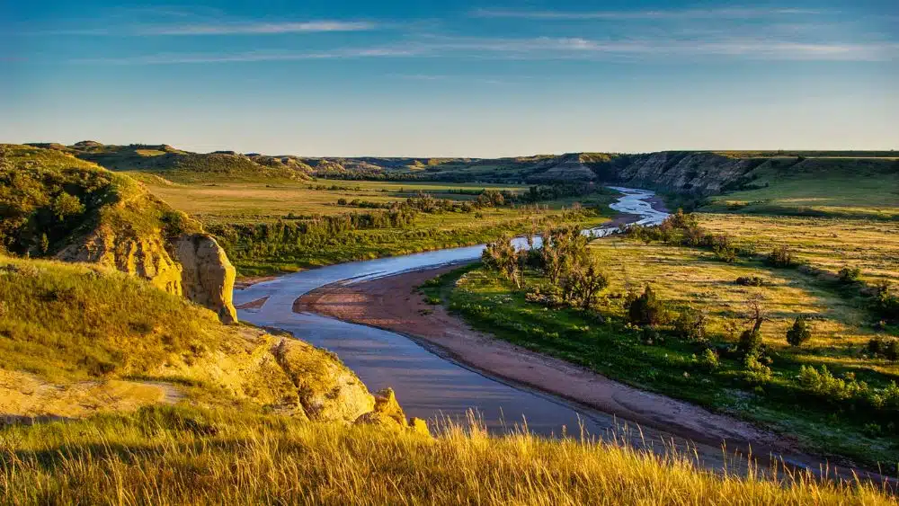 beautiful land in North Dakota