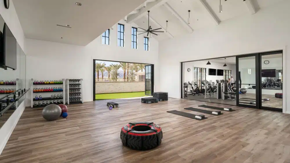 Fitness center in Sterling Grove, in the Toll Brother's community Sterling Grove