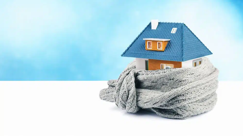 New home insulation concept